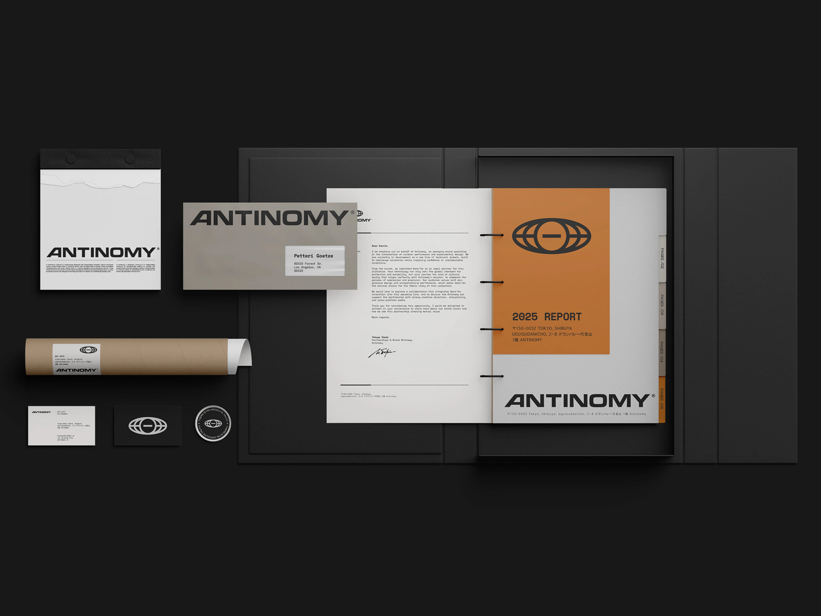 Antinomy brand campaign